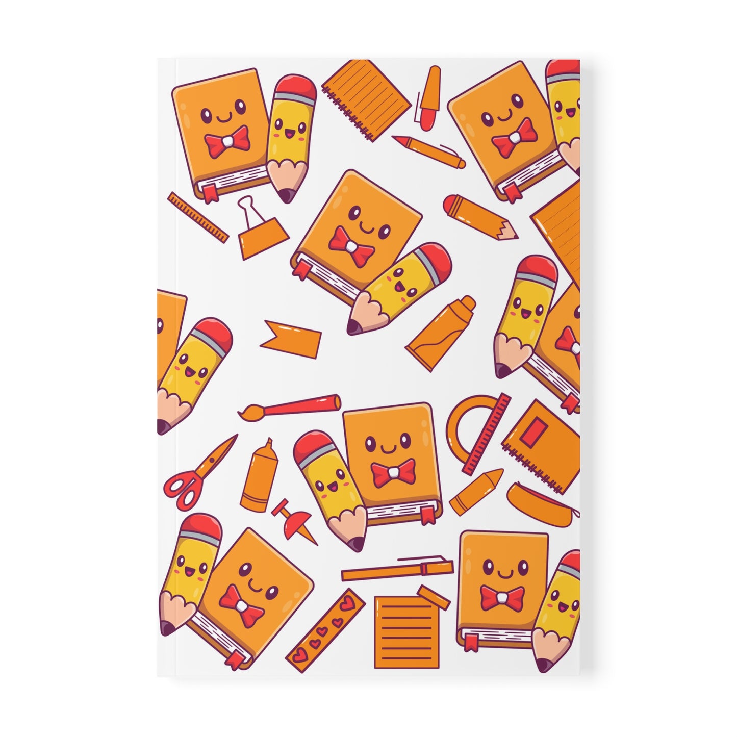 Kawaii Notes A5 Notitieboek – Schattige Schoolspullen – Gelinieerd – 150 Pagina's