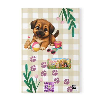 Zonneschijn en Pootjes Novi Notebook A5 | Bullet Journal | Dagboek | Schrift | Creatieve Aap