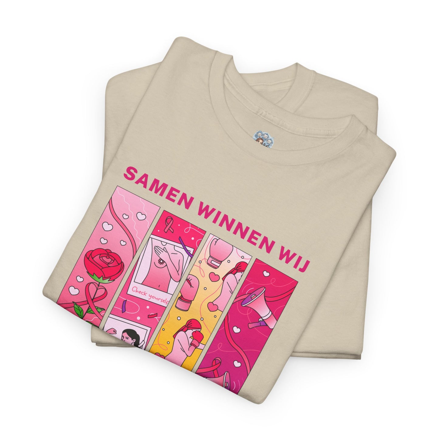 Unisex Heavy Cotton Tee – Samen Winnen Wij, Samen Vechten Wij