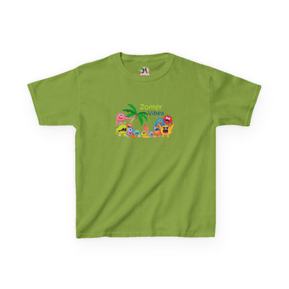 Zomer Monsters Kinder T-Shirt – Vrolijk Zomer Vibes Shirt voor Kinderen | Creatieve Aap