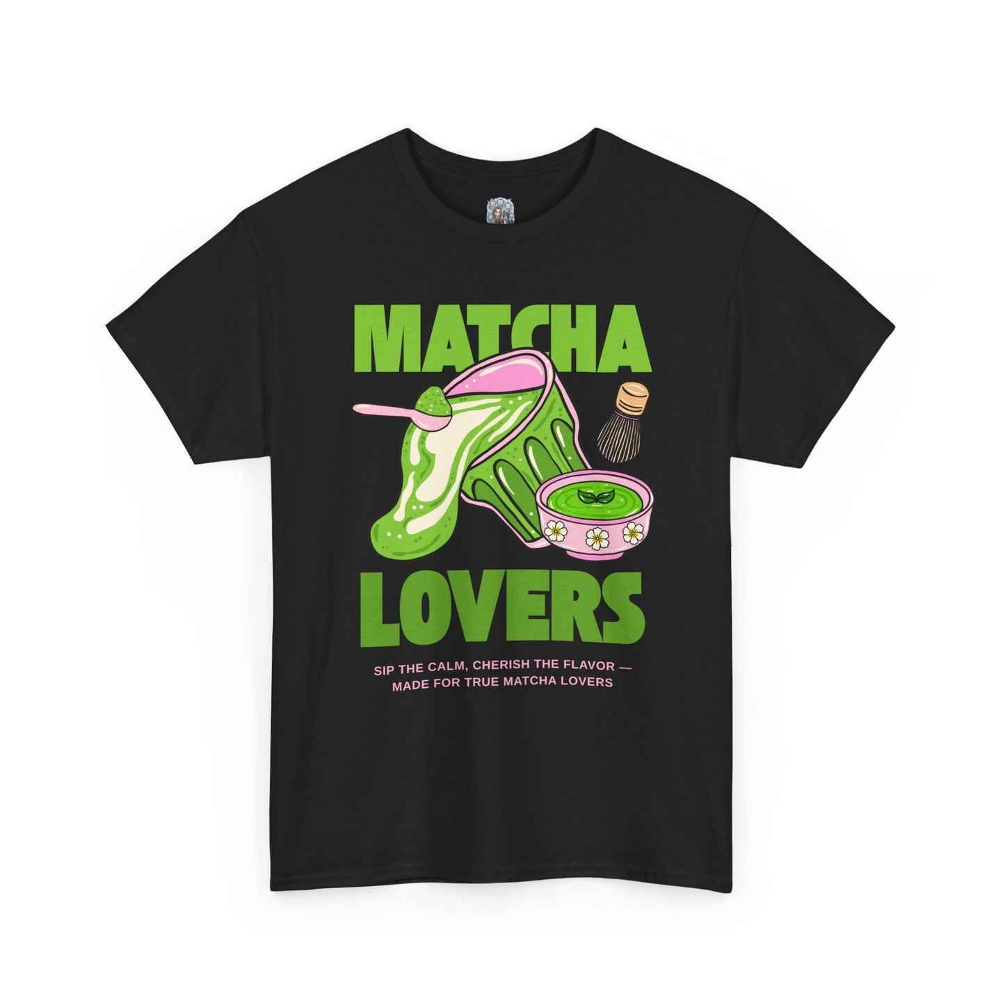 Unisex Heavy Cotton Tee – Matcha Lovers