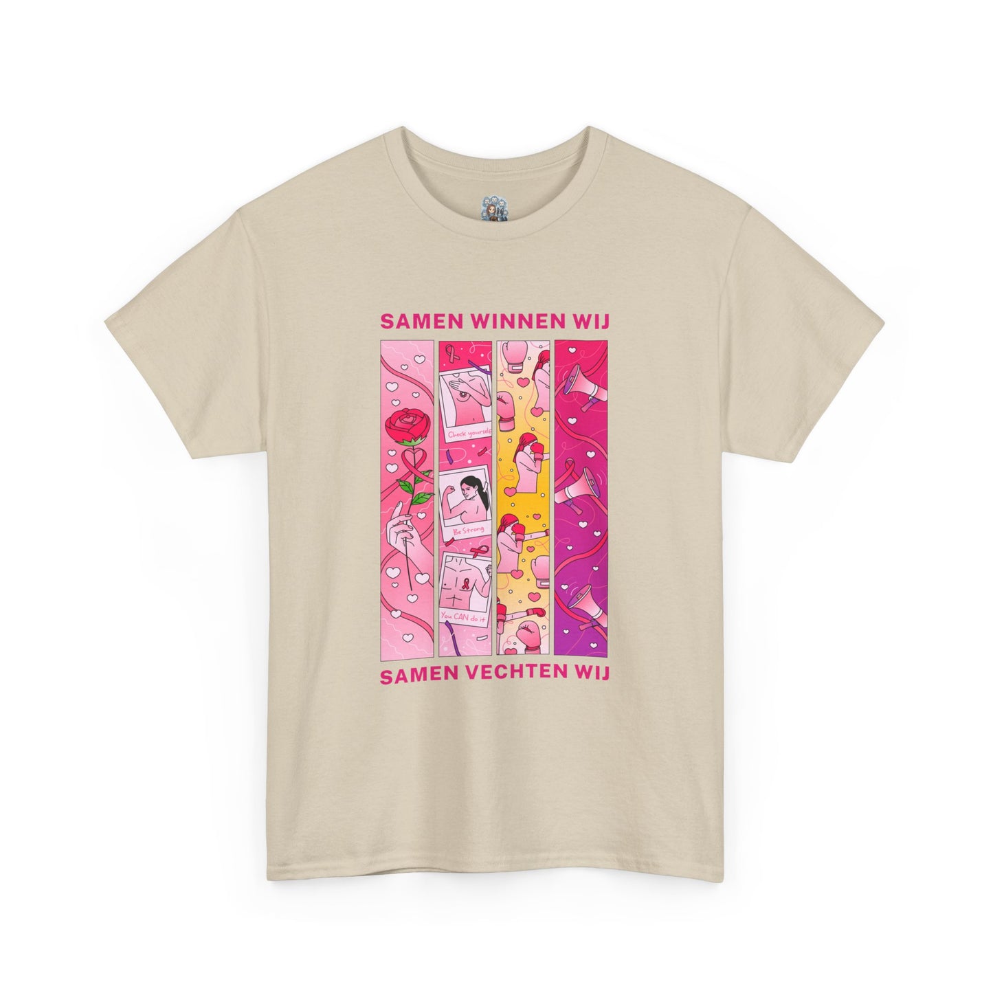 Unisex Heavy Cotton Tee – Samen Winnen Wij, Samen Vechten Wij