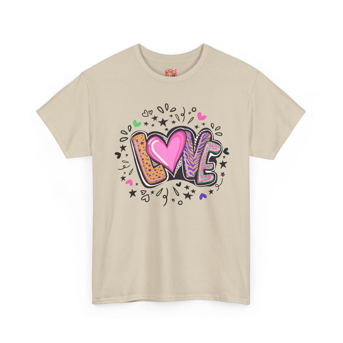 Valentijn Shirt LOVE Flower – Unisex Adult T-Shirt | Gildan 5000 | Valentijn 2026
