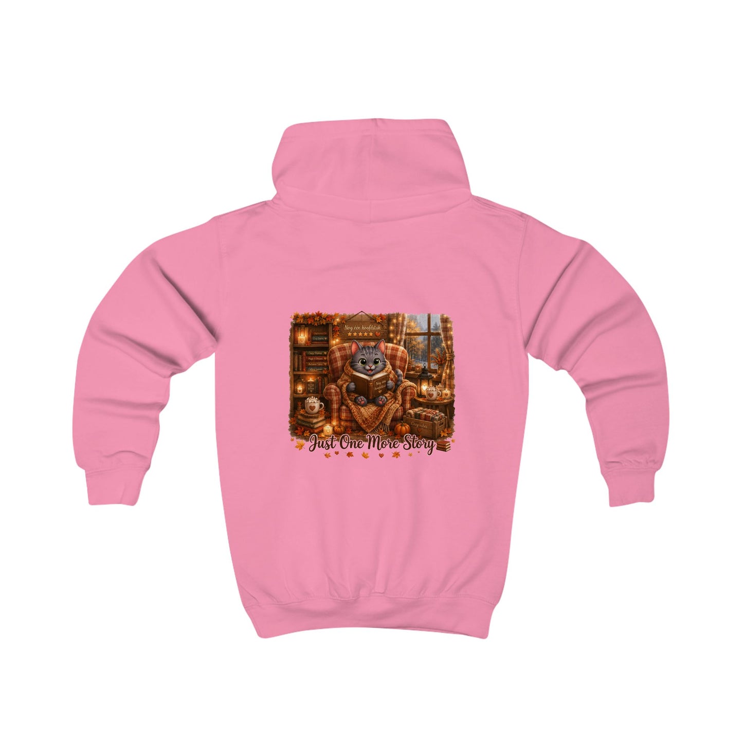 Shelby Just One More Page Kinder Hoodie | Herfst 2026 | Creatieve Aap