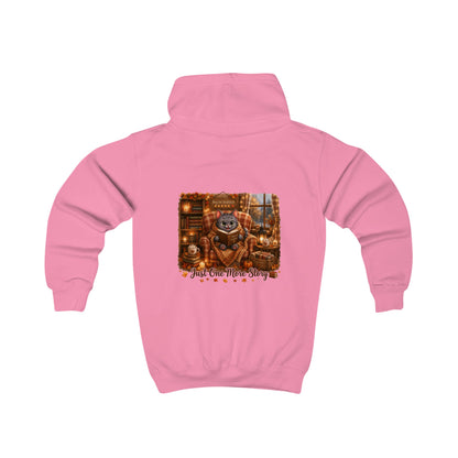 Shelby Just One More Page Kinder Hoodie | Herfst 2026 | Creatieve Aap
