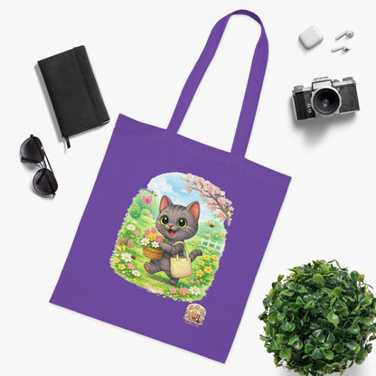 Shelby Lente Tote Bag – Katoenen Shopper met Bloemen | Lente 2026