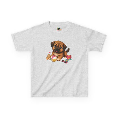 Novi Zomer Kinder T-Shirt – Schattig Puppy Shirt voor Kinderen | Creatieve Aap