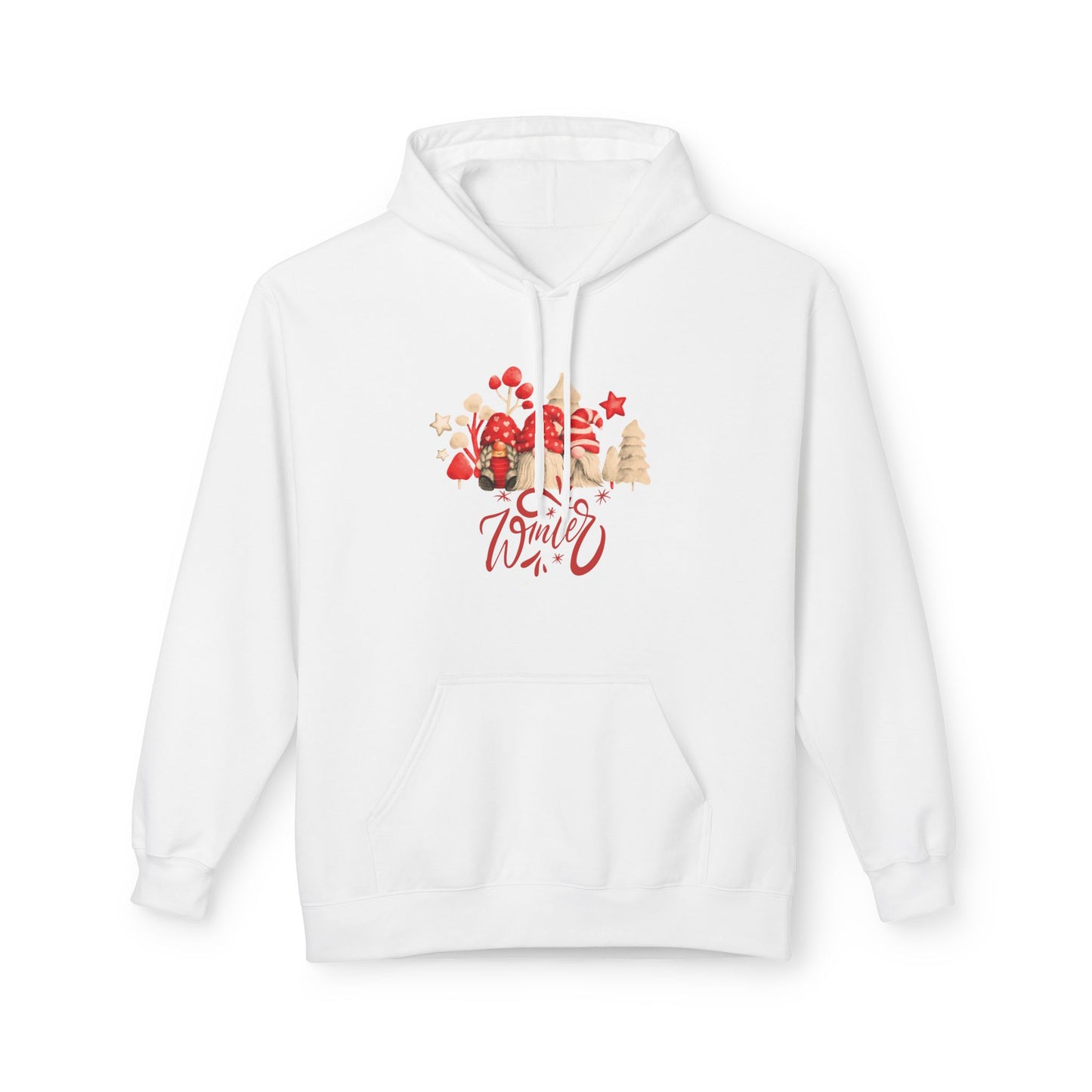Unisex Hoodie – Wintertijd Collectie | Creatieve Aap | Cozy winter hoodie