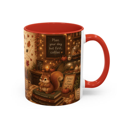 Maggie Cozy Café Herfst Mok 330 ml | Keramische Koffie- en Theemok | Creatieve Aap Herfst Collectie 2026