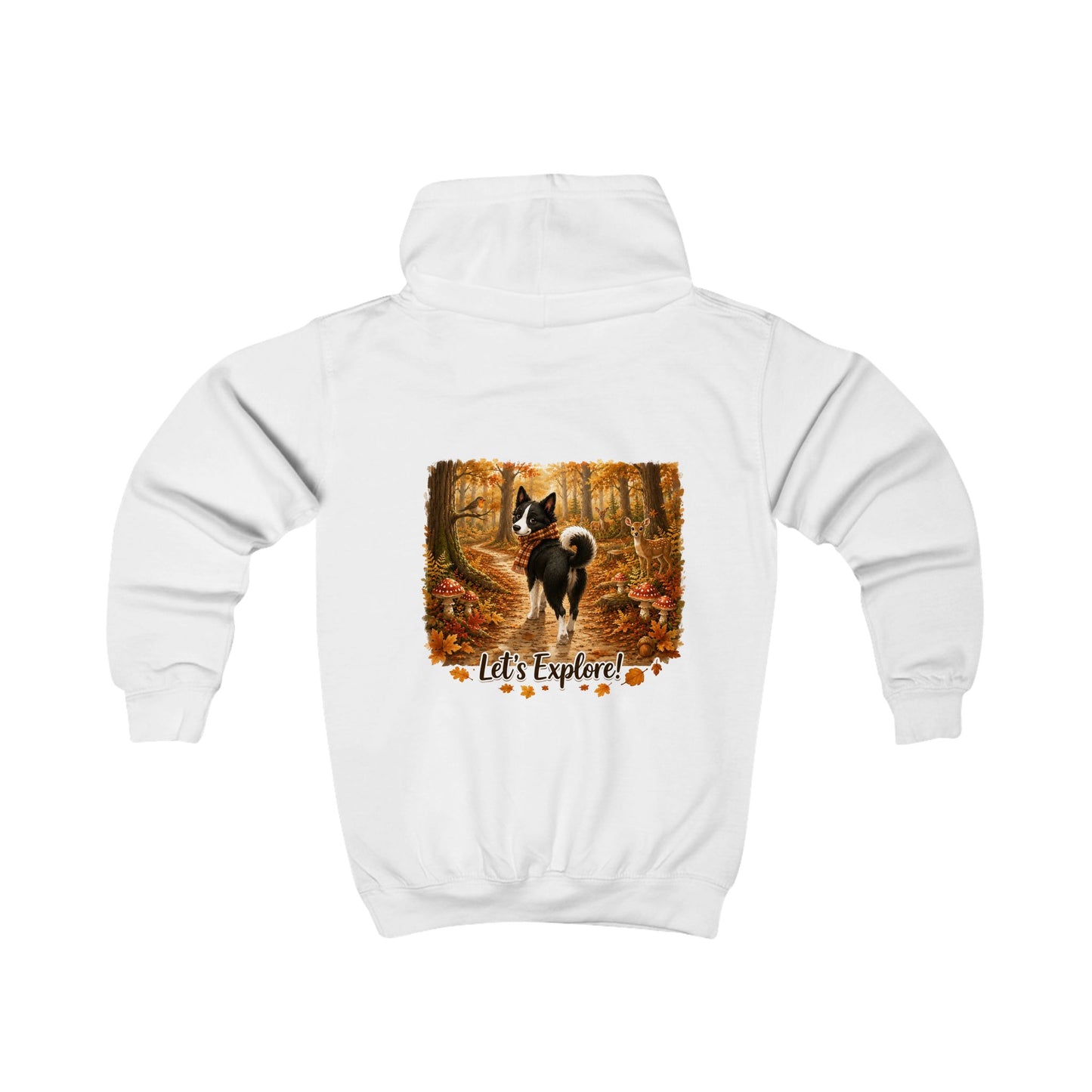 Nikita Let's Explore Kinder Hoodie | Herfst 2026 | Creatieve Aap