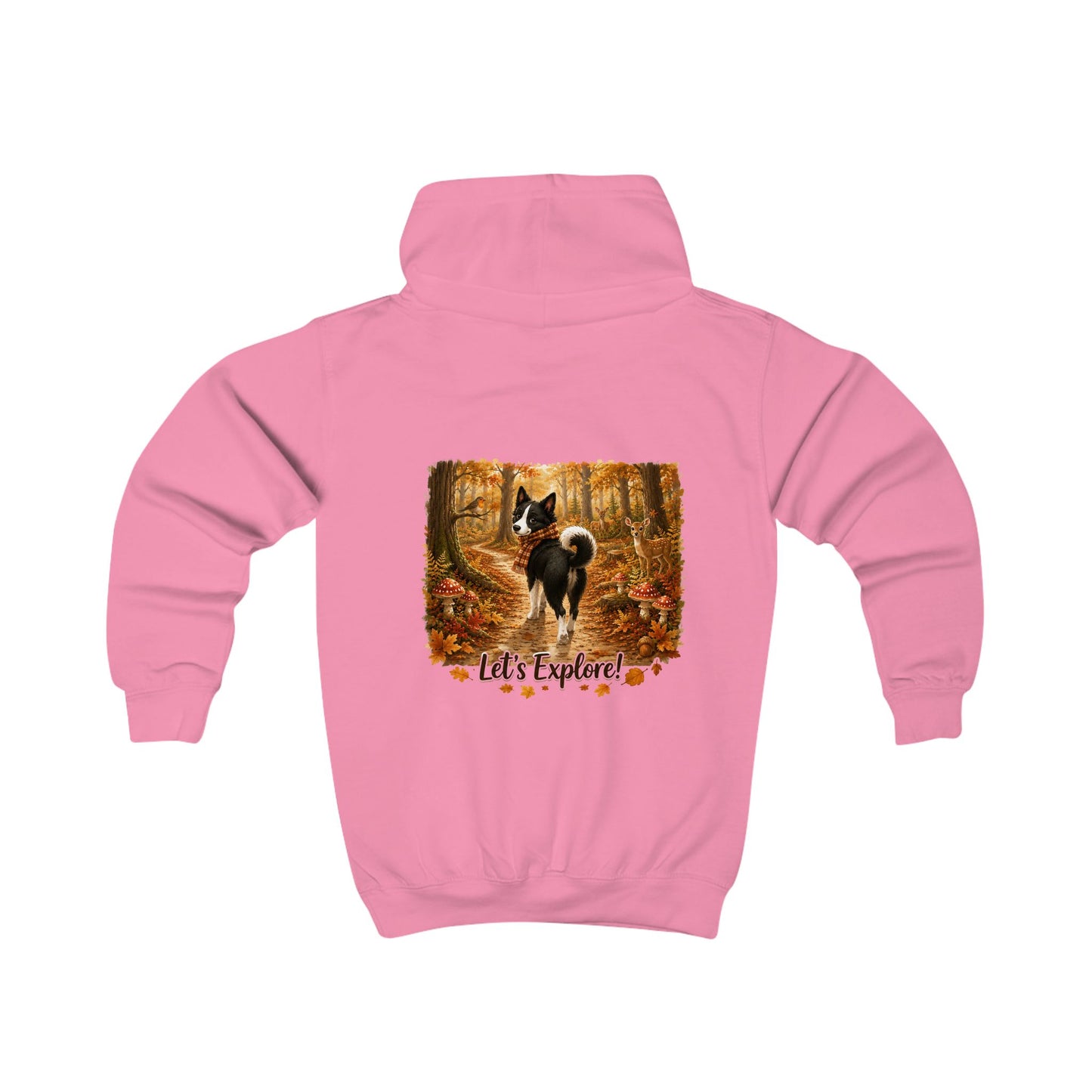 Nikita Let's Explore Kinder Hoodie | Herfst 2026 | Creatieve Aap
