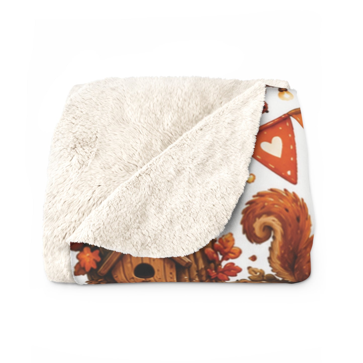 Creatieve Aapjes Zoek & Vind Herfstspel Sherpa Fleece Blanket | Herfst 2026 | Creatieve Aap