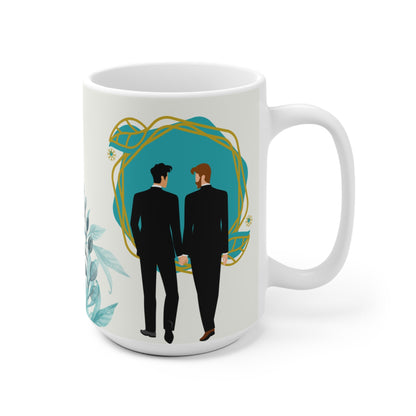 Mr. & Mr. Huwelijksmok – Liefdesvolle Cadeaumok (325 ml & 440 ml) Printify