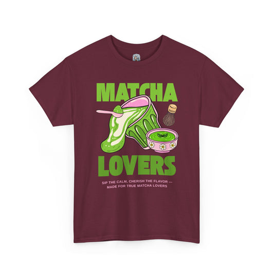 Unisex Heavy Cotton Tee – Matcha Lovers