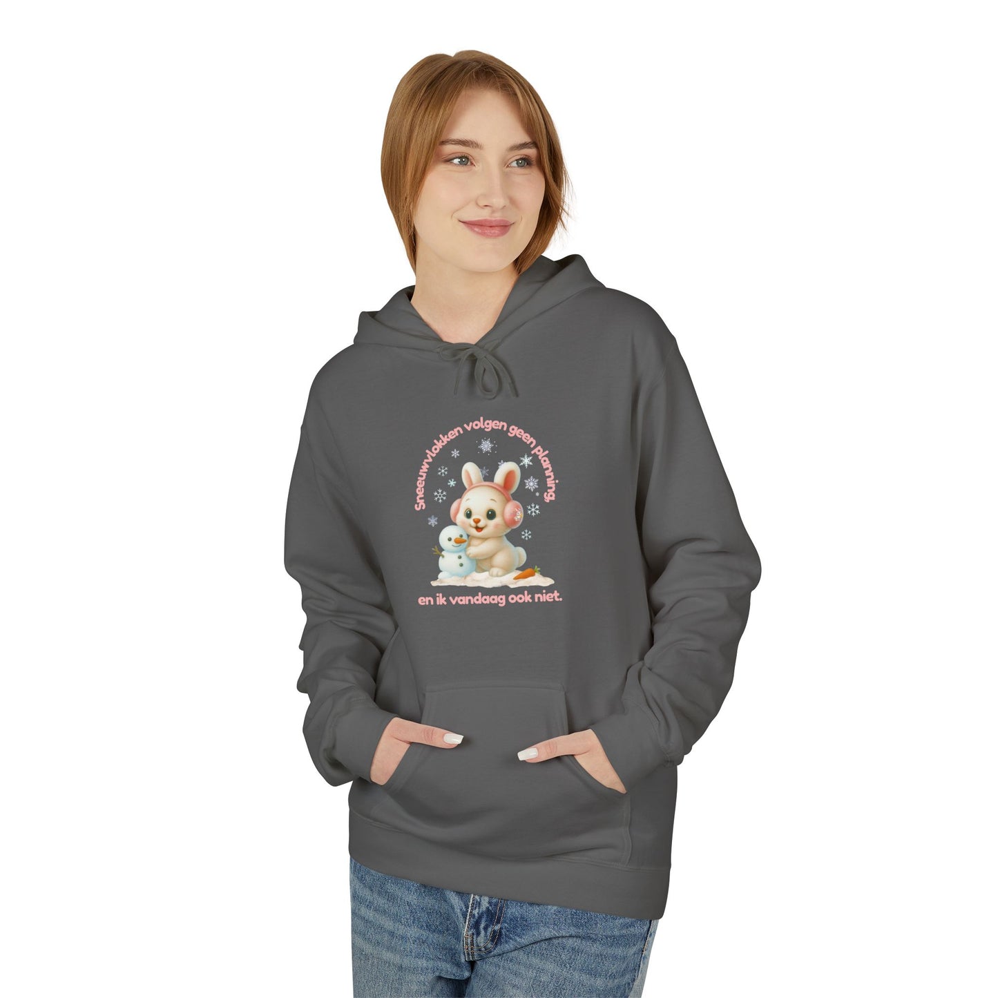 Unisex Hoodie – Maggie in de Winter (Collectie Maggie)