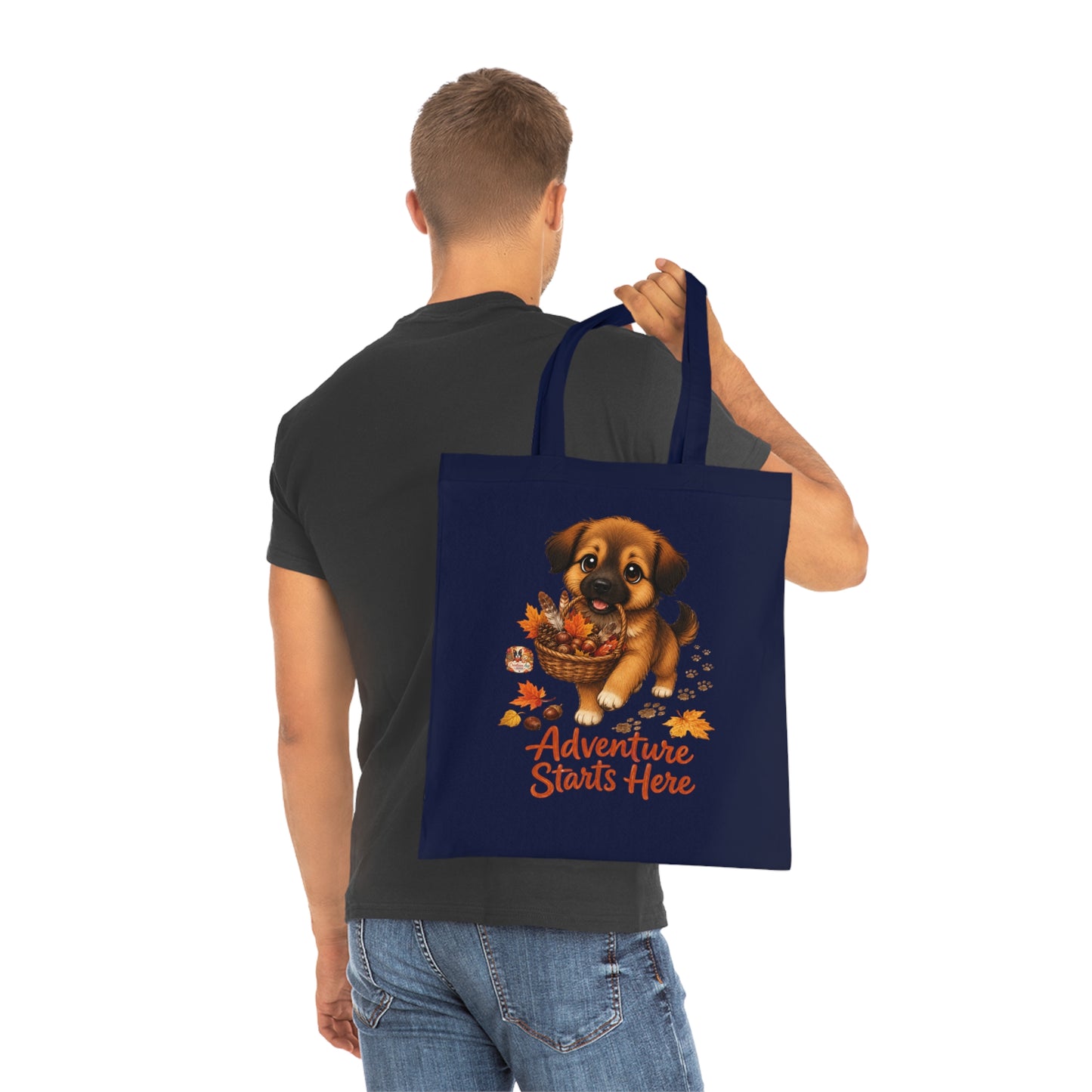 Novi – Adventure Starts Here Totebag | 100% Katoen | Herfstcollectie 2026