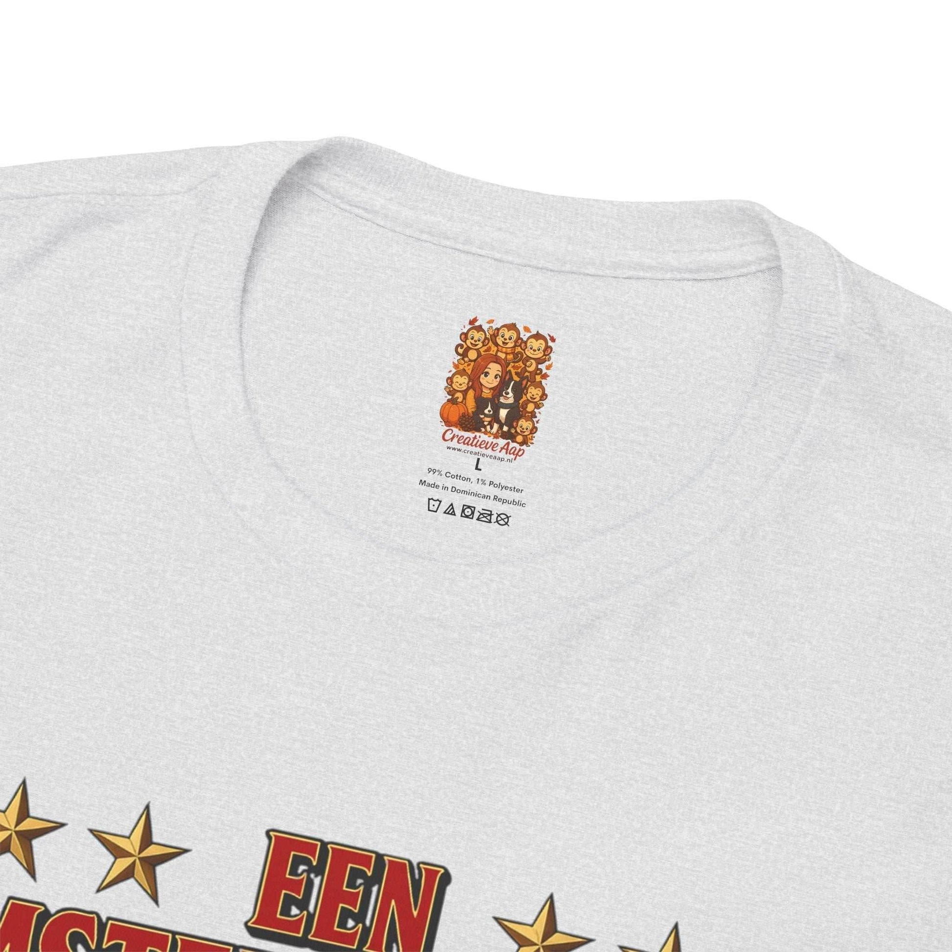 Amsterdam Mokum T-shirt Unisex – “Een Amsterdammer verlaat Mokum weleens, Mokum verlaat nooit de Amsterdammer” - Creatieve Aap