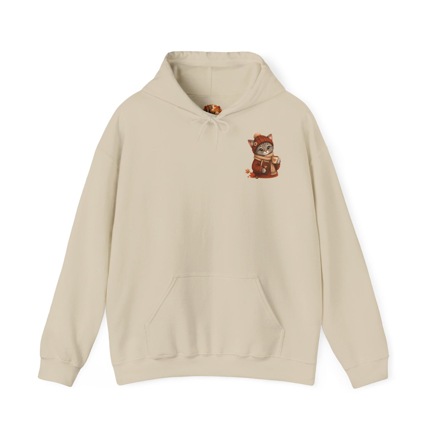Shelby Reading Season Hoodie – Unisex Cozy Herfst Hoodie | Katten Hoodie | Gildan 18500