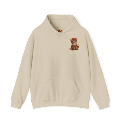 Shelby Reading Season Hoodie – Unisex Cozy Herfst Hoodie | Katten Hoodie | Gildan 18500