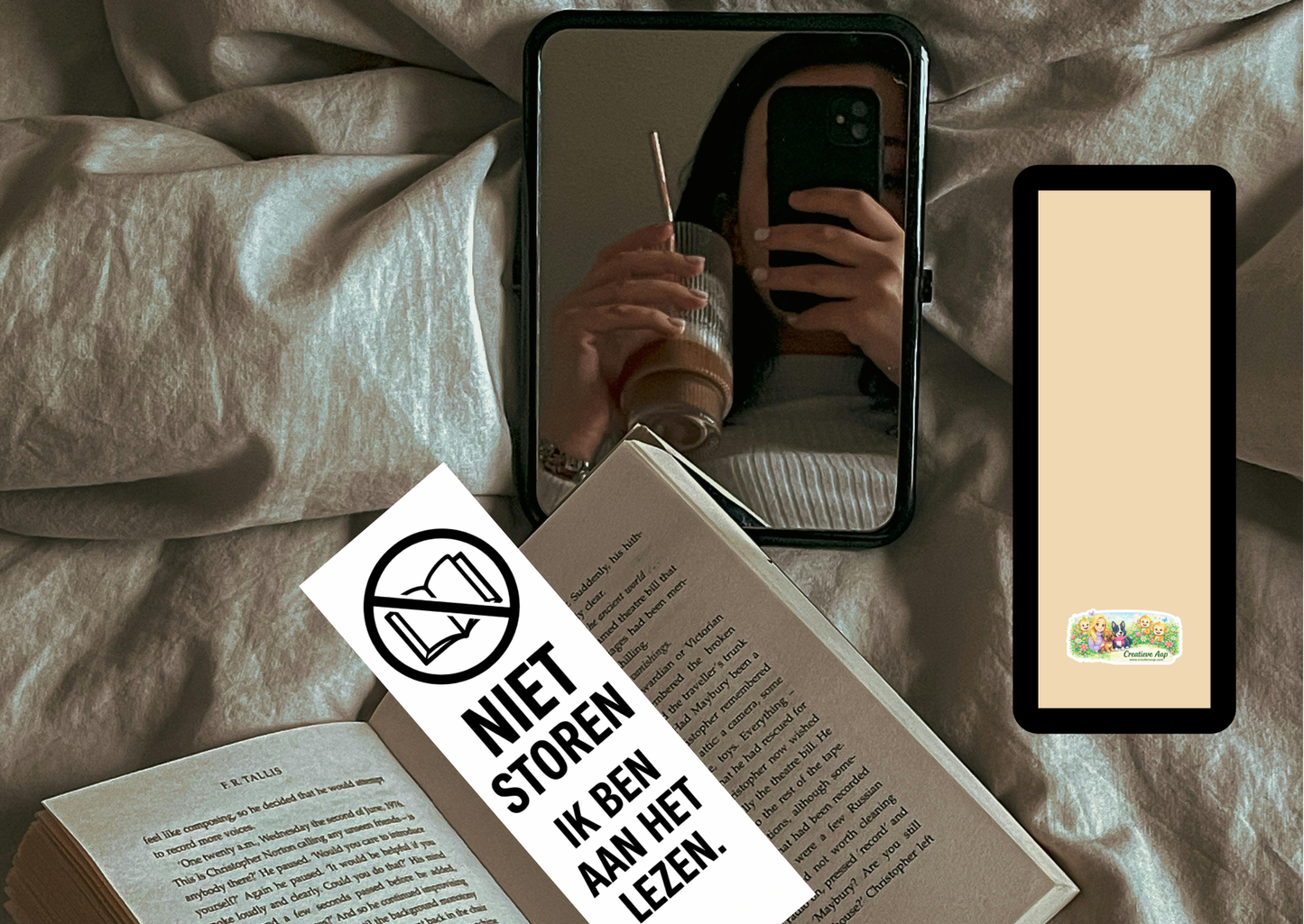 Boekenlegger Niet Storen – Ik ben aan het lezen | Boekenweek 2026