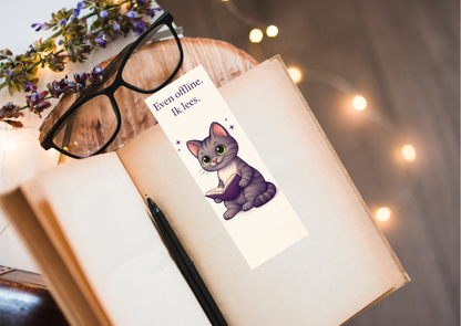 Boekenlegger Shelby – Even offline. Ik lees. | Boekenweek 2026