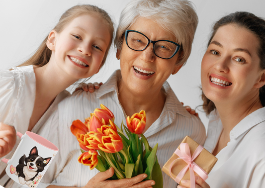 Moederdag mok “Voor de liefste mama” met Nikita – keramische mok 330 ml – cadeau moeder