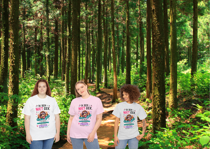 Ik ben niet gek... Ik neem alleen af en toe een korte pauze van mijn gekte – Grappig Uniseks Humor T-shirt