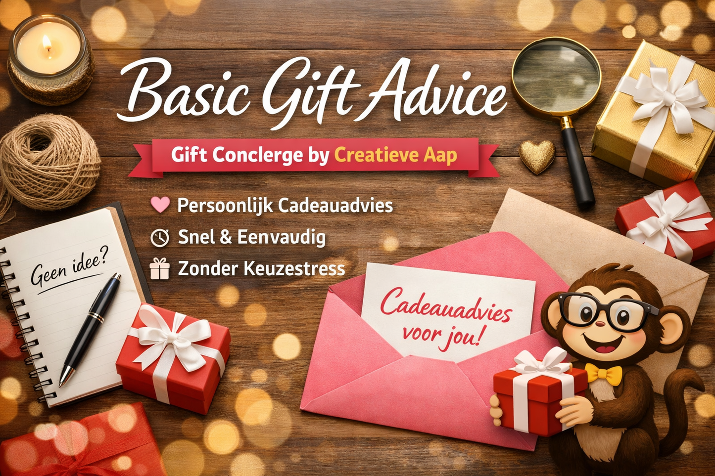 Basic Gift Advice – Gift Concierge by Creatieve Aap