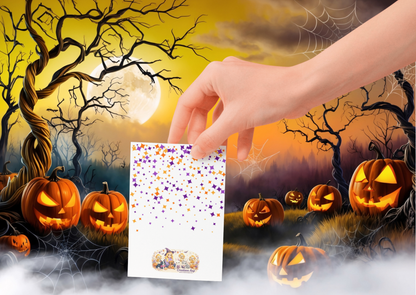 Halloween Wenskaart – Een Beetje Spooky, Heel Veel Gezelligheid | Gevouwen A6