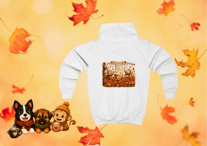 Creatieve Aapjes – Herfstspel Kinder Hoodie | Herfst 2026 | Creatieve Aap