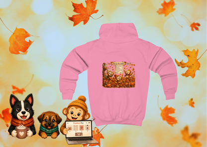 Creatieve Aapjes – Herfstspel Kinder Hoodie | Herfst 2026 | Creatieve Aap