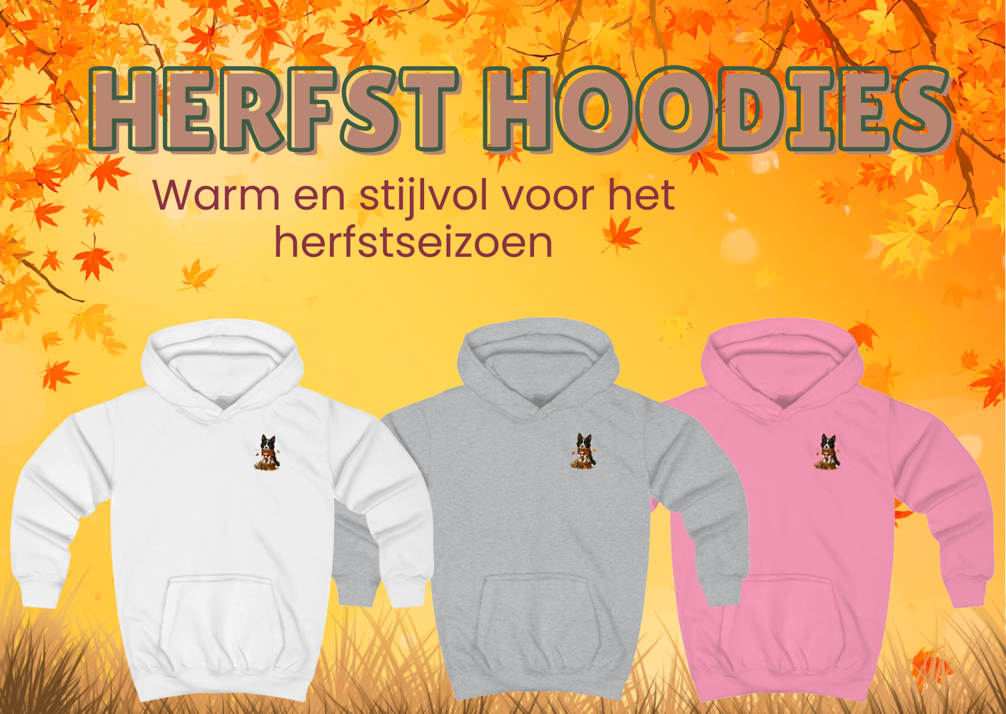 Nikita Let's Explore Kinder Hoodie | Herfst 2026 | Creatieve Aap