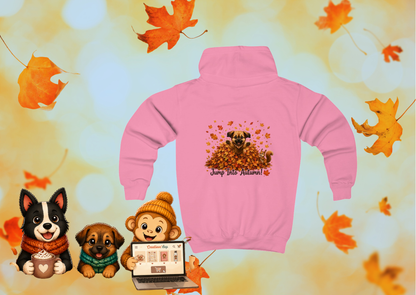 Novi Leaf Jumper Kinder Hoodie | Herfst 2026 | Creatieve Aap
