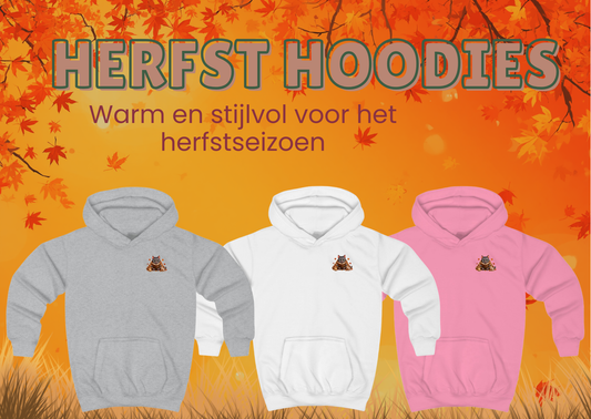 Shelby Just One More Page Kinder Hoodie | Herfst 2026 | Creatieve Aap
