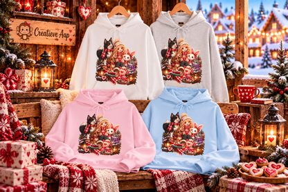 Midwinter Village – Wintergezelligheid | Unisex Hoodie