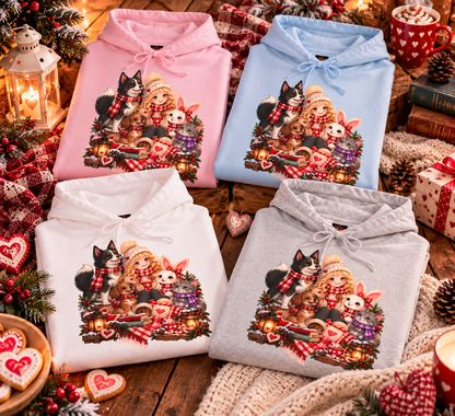 Midwinter Village – Wintergezelligheid | Unisex Hoodie