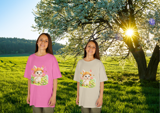 Kinder T-shirt Maggie Lente – Creatieve Aap Kids Shirt – Heavy Cotton XS-XL