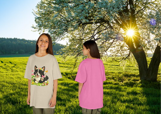 Nikita Lente Kinder T-shirt – Creatieve Aap – Sand & Azalea