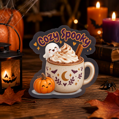 Halloween stickers 2026 – losse stickers van ca. 8 cm of set van 7