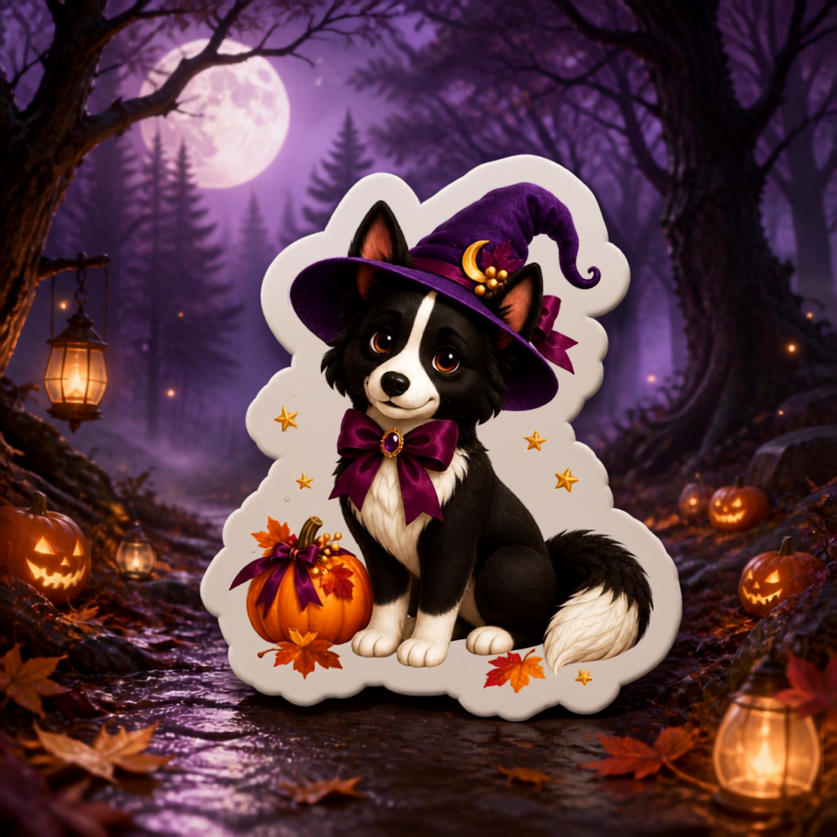 Halloween stickers 2026 – losse stickers van ca. 8 cm of set van 7