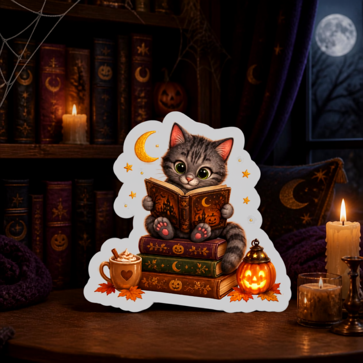 Halloween stickers 2026 – losse stickers van ca. 8 cm of set van 7