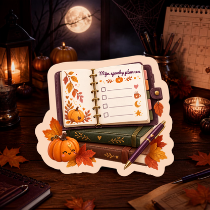 Halloween stickers 2026 – losse stickers van ca. 8 cm of set van 7