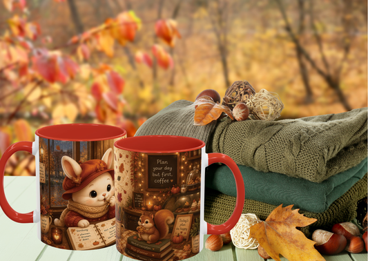 Maggie Cozy Café Herfst Mok 330 ml | Keramische Koffie- en Theemok | Creatieve Aap Herfst Collectie 2026