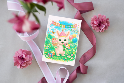 Maggie Verjaardagskaart – Lente 2026 | Let’s Celebrate