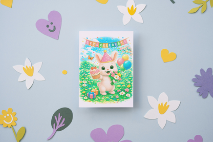 Maggie Verjaardagskaart – Lente 2026 | Let’s Celebrate