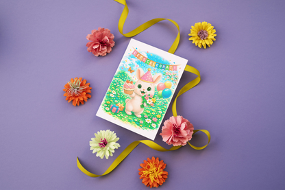 Maggie Verjaardagskaart – Lente 2026 | Let’s Celebrate