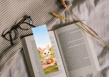 Maggie Zomer Boekenlegger – Handgemaakt – 5,5 x 15 cm