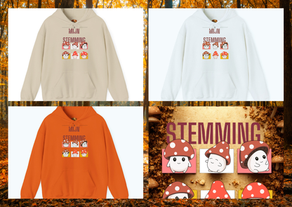 Mijn Stemming Hoodie – Unisex Herfst Hoodie | Kawaii Paddenstoel Hoodie | Gildan 18500