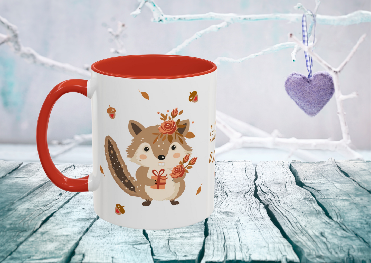 🥰 Mok “Forest of Love – Acorn” | Valentijnseditie