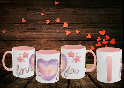 💕 Keramische Mok “Love you” – Valentijn 2026